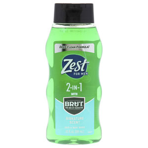Zest 2-in-1 Hair and Body Wash - Signature Scent For Men 20 oz Body Wash